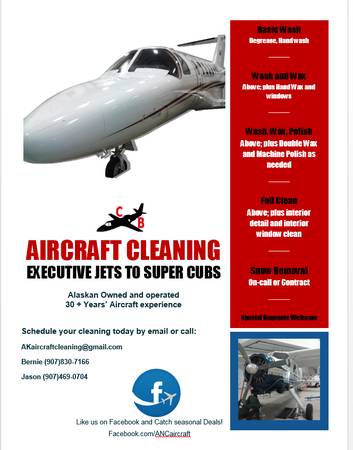 Aircraft Cleaning (Anchorage  Big Lake)