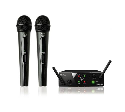 AKG WMS 40 Mini2 Vocal Wireless Microphone Set160 (Picayune,MS)