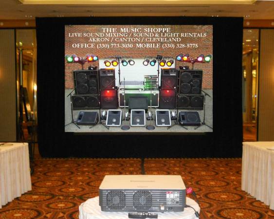 Akron Canton Cleveland AV Rental, Sound System, Event Light, Karaoke (Akron Canton Cleveland)