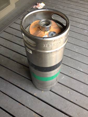 Alaskan Brewing 5 Gallon Keg (13 full keg 16 barrel)
