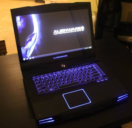 Alienware M15X Gaming Laptop i7 16GB 500GB HDD Win7