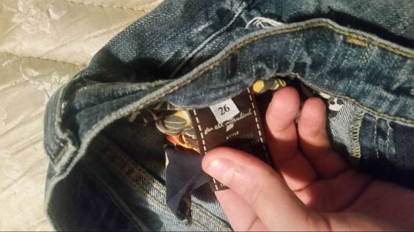 all for mankind jeans size 26