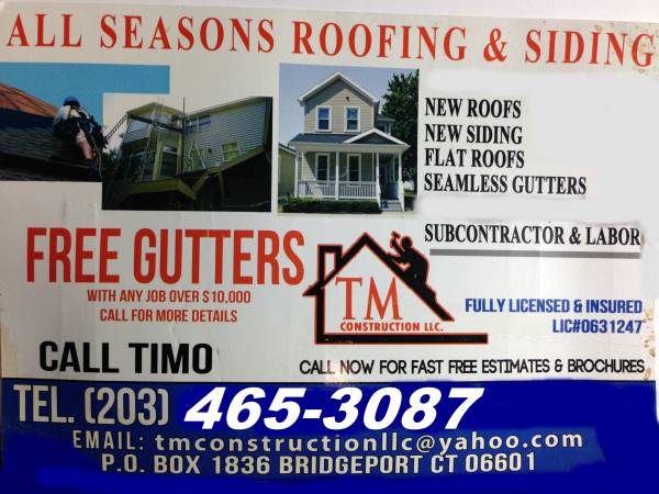 ALL SEASONS ROOFING amp SIDING (CT)
