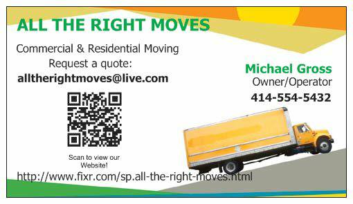 All the right moves best moving company (76th and Oklahoma)