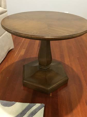 All wood occasional table