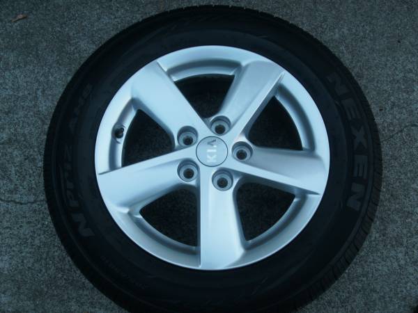 Alloy Wheels(5 on 4 12) and Tires(205x65x16)