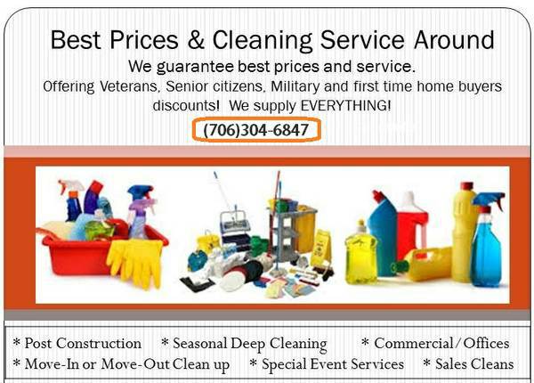 Already have a house cleaning quote  Give us a chance to beat it (Columbus, Ft Benning, Phenix City)