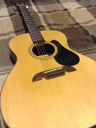 Alvarez Acoustic Guitar with extras