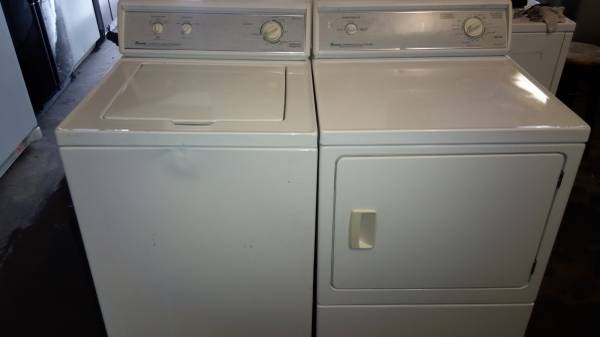 Amana Washer and GAS Dryer Set