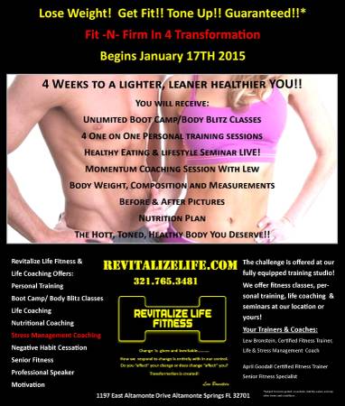 AMAZING FITNESS AND WEIGHT LOSS CHALLENGE (Altamonte Springs)