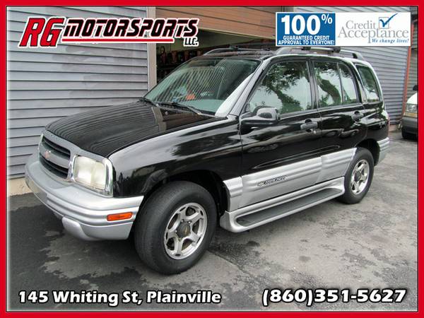 An Impressive 2001 Chevrolet Tracker with 107,776 Miles