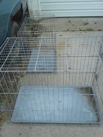 ANIMAL CAGES BIG AND SMALL BOTH FOR 50 OBO