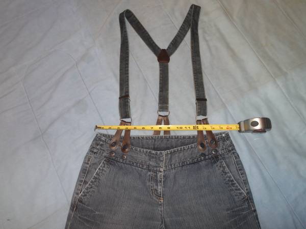 Ann Taylorloftwsuspenders sz8 full leg