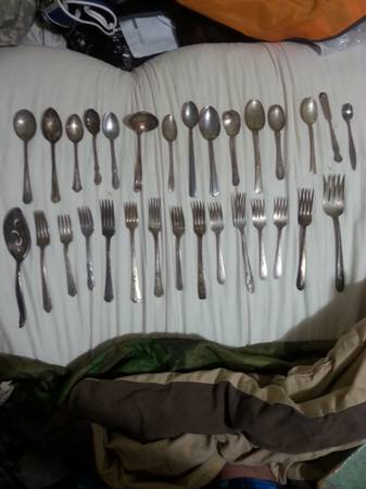 antique silverware