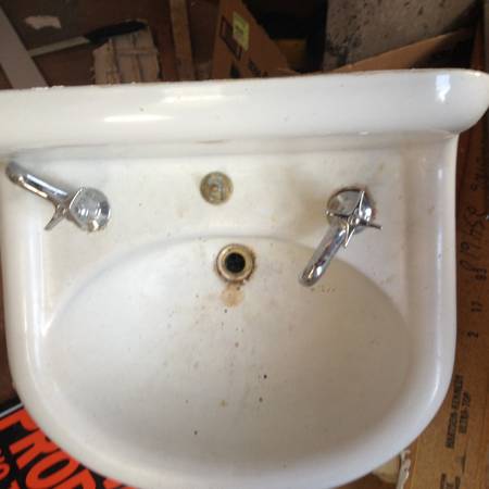 Antique  tubs and sinks