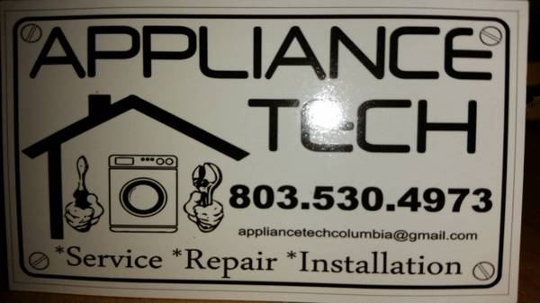 Appliance Repair (Columbia and within 30 miles)
