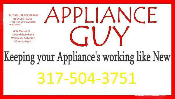 Appliance RepairFree Haul Off Unwanted Appliances (Cloverdale,  Indiana)