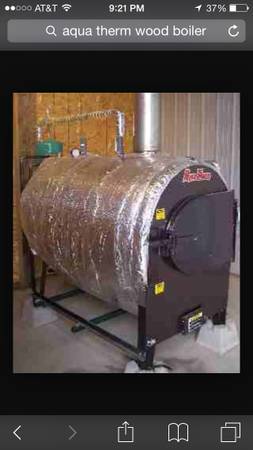 Aquatherm outdoor wood boiler