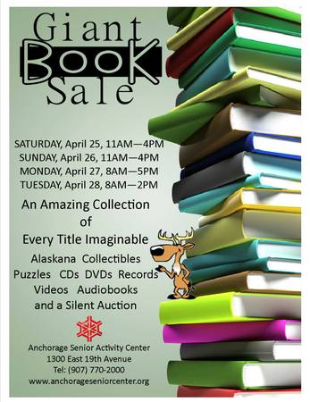 ASAC Spring Book Sale (1300 E 19th Ave)