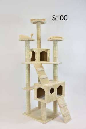 Assorted Cat Towers Cat Tree  Condos