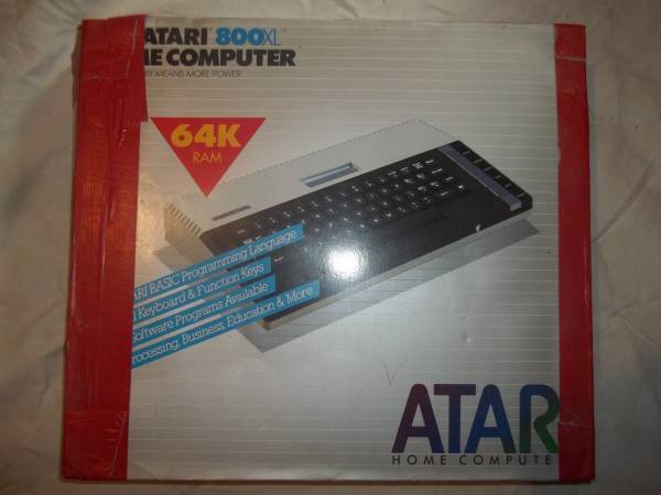 Atari Consoles in Original Boxes Never Used