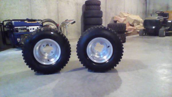 Atv rims and tires TRADE