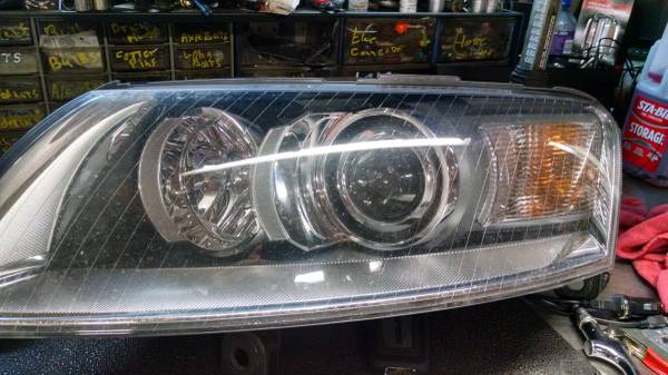 Audi A6 2005 and up zenon hid left driver side headlight