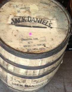 Authentic Jack Daniels Whiskey Barrels