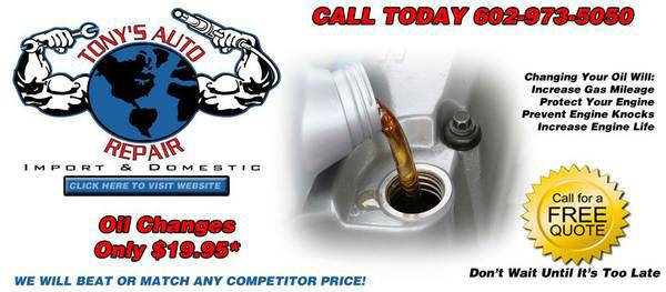 Auto Repair 4 LESS (35th ave camelback)