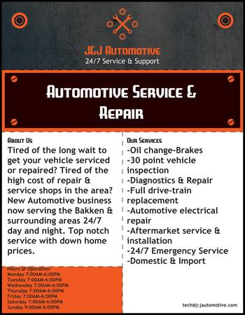 Auto Service amp Repair DomesticImport (Williston)