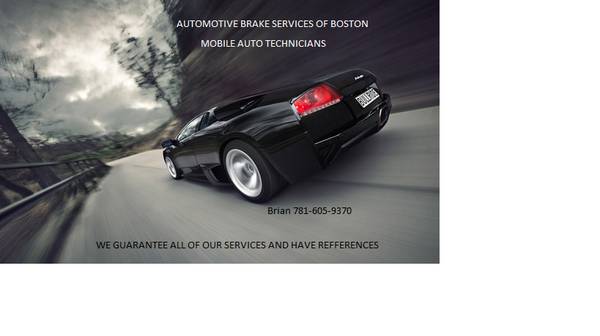 Automotive Brake Services of Boston (Mobile Service Boston and north shore)