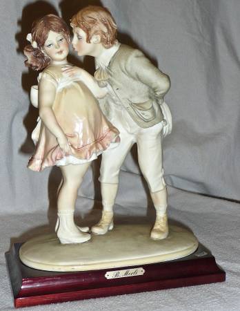 B . Merli Fine Porcelain Figurine