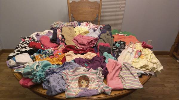 Baby Girl Clothes Lot 18 mos