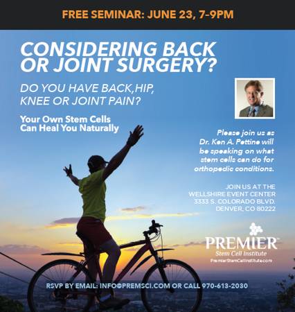 Back, Hip, Knee or Joint Pain Noninvasive Options