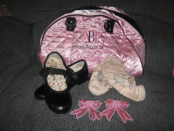 Ballet and Tap Shoes a couple kids sizes avaliable