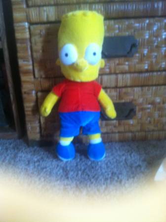 Bart Simpson Plush Doll