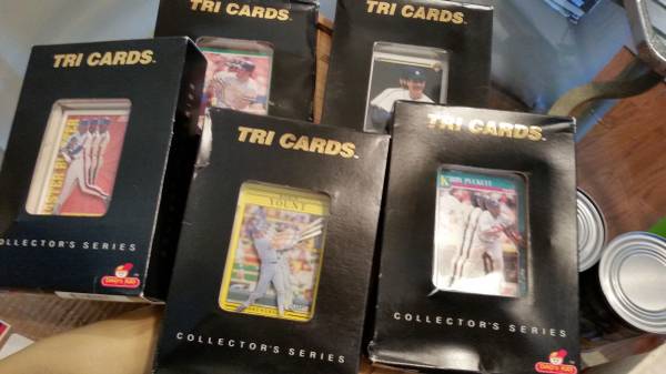 Baseball Tri Cards Collectors Series