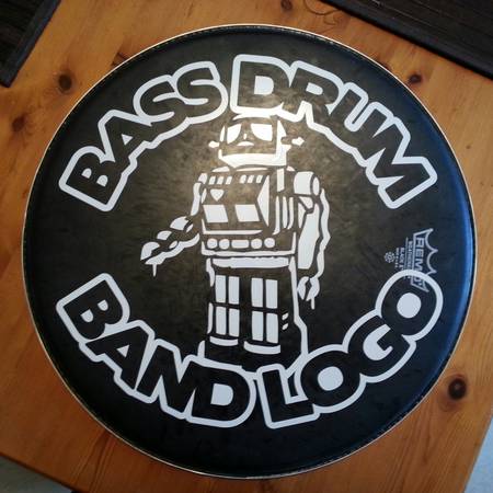 Bass Drum Band Logo