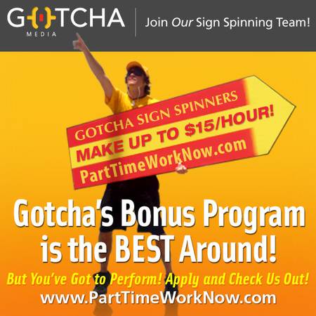 Become a Sign Spinner Today
