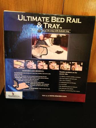 Bed rails w tray