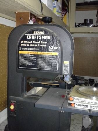 belt sander and bandsaw