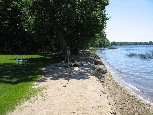 Big Pine Lake Lot with 248 of sandy beach (Perham)