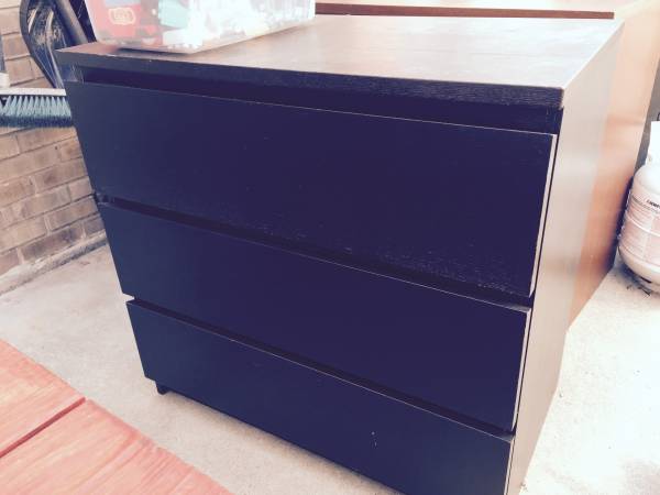 Black and Brown Dressers In Great Condition