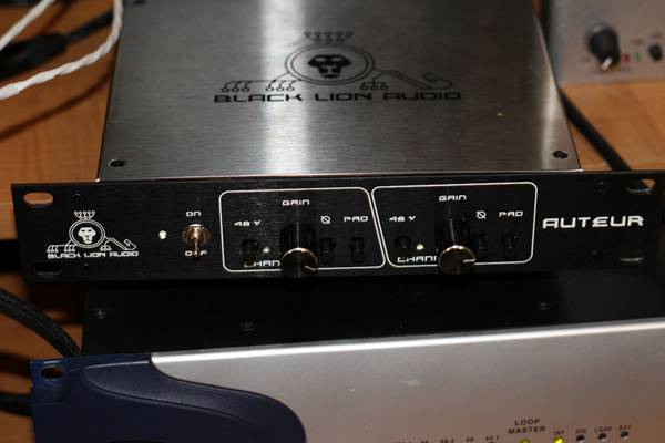 Black Lion Audio Auteur 2 ch preamp BLA