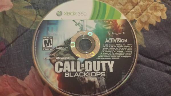 Black ops xbox 360 5 picked up 10 deliverd