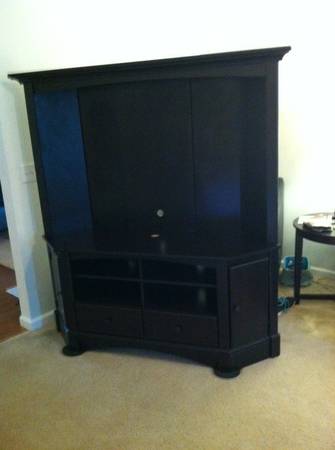 Black TV Stand