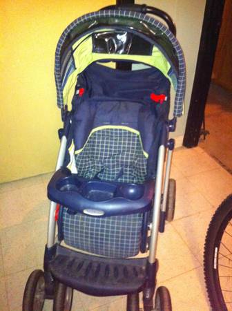 Blue amp Green Graco Stroller