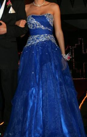 Blue Prom Dress