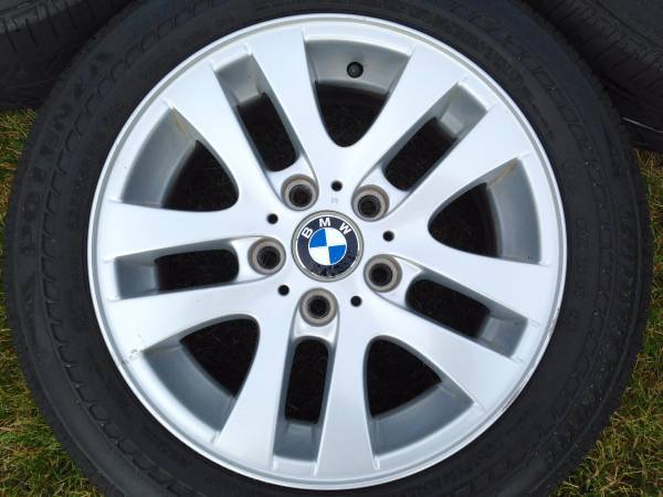 BMW OEM Style 156 16 Wheels w Bridgestone Potenza RE960AS Run Flats