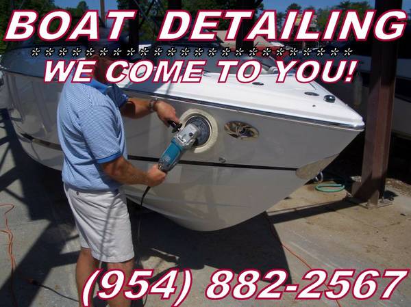 Boat Detailing  Low Prices